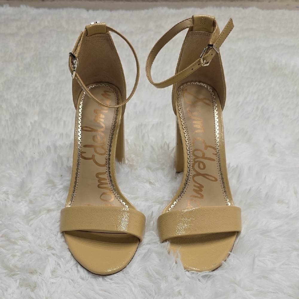 Sam Edelman Yaro Open Toe Block Heel. Size 7.5